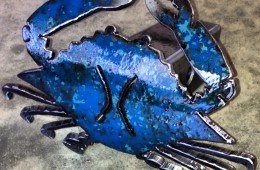 Blue Crab Hitch Cover